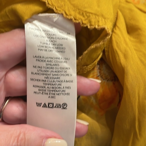 Anthropologie Maeve High-Low Pleated Dress - Picture 9 of 9